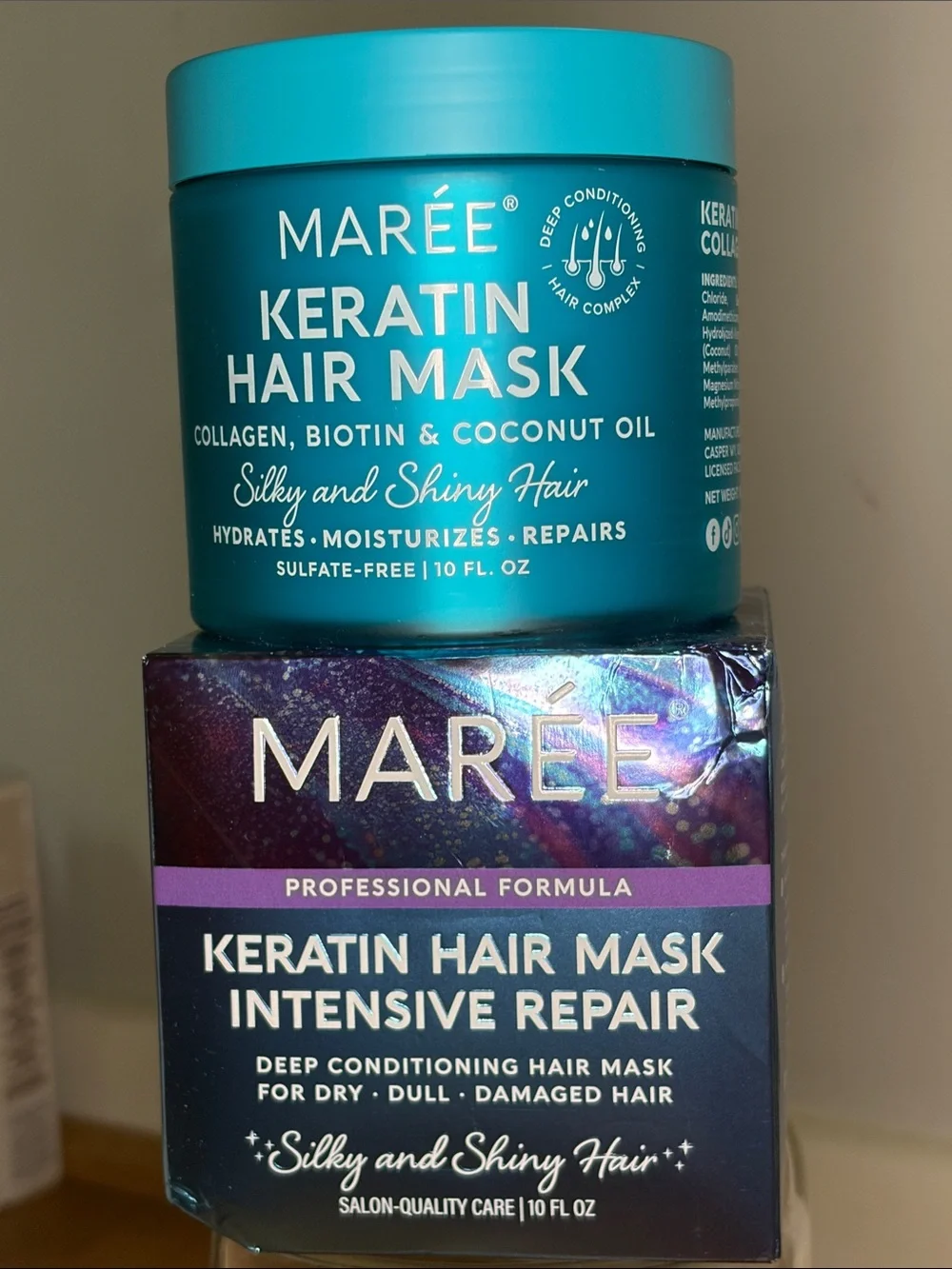 Maree Keratin Hair Mask 10 oz Deep Conditioning
